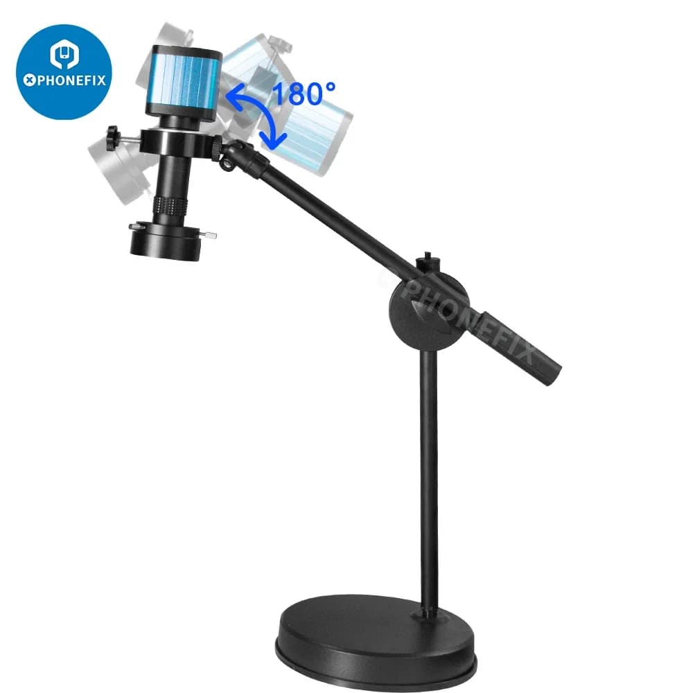 Table support for tripod with adjustable support Portable monopoly bracket with arm for digital microscope Camera Webcam Streaming live