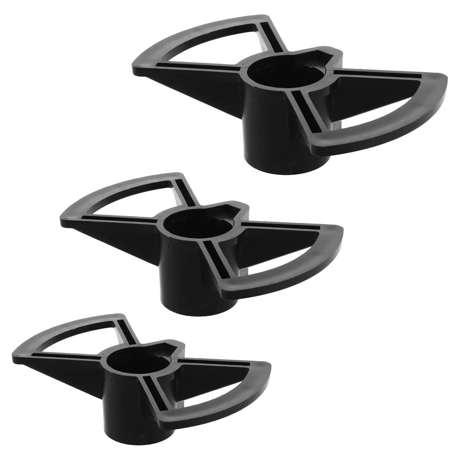 3Pcs Collapsible Djembe Stand Stable Triangle Drum Tripod with Floating Suspension for Live Show Outdoor Teaching Portable