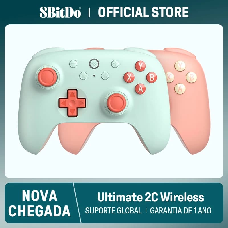 8BitDo - New Ultimate 2C Wireless Game Controller for PC, Windows 10, 11, Steam Deck, Raspberry Pi, Android