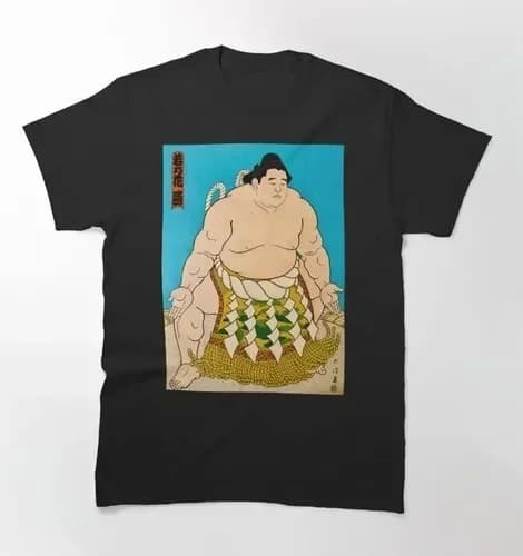 BEST TO BUY T-shirt Premium Dark Sumo Wrestler Ukiy0 Classic Made in USA S-5XL