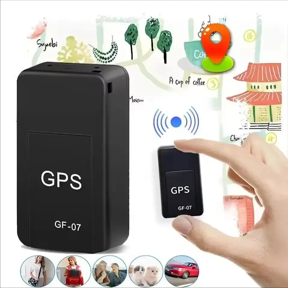 GPS Tracker for Vehicles GF07, GPS Tracker for Auto with Strong Magnet, GPS Tracking Device in Real Time, Alarm Anti-Smarriage, GPS Positioning App