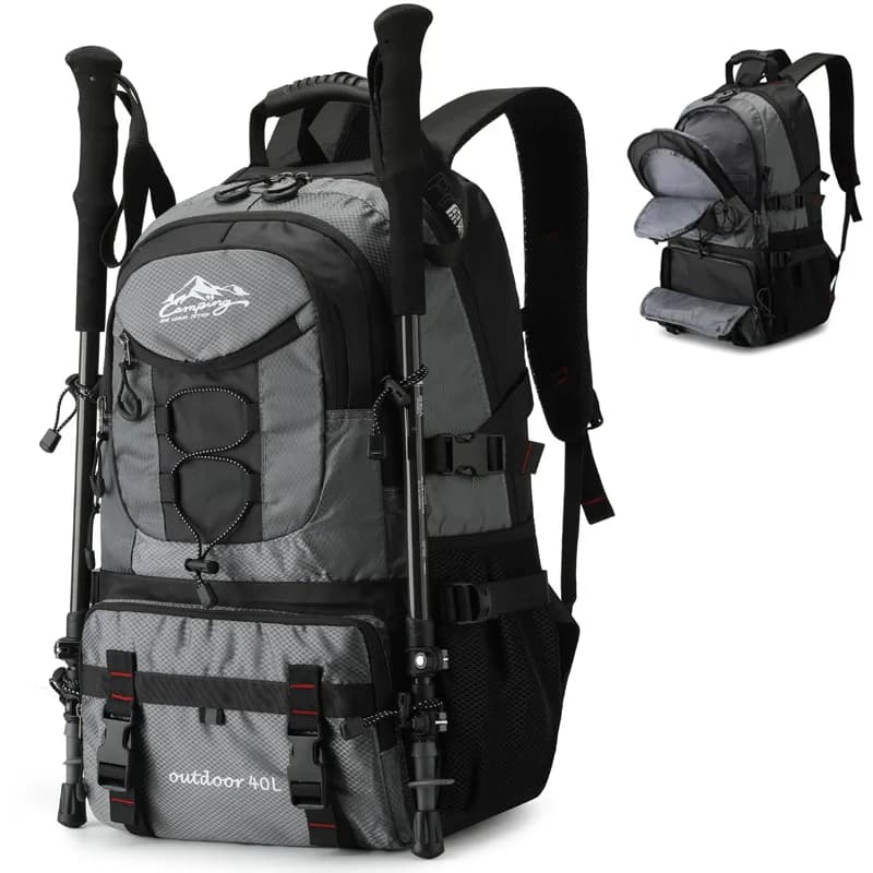 Mochila Ligera Impermeable Para Senderismo Al Aire Libre De 40L, Mochilas Para Acampar Para Hombres Y Mujeres, Mochilas Para Sen