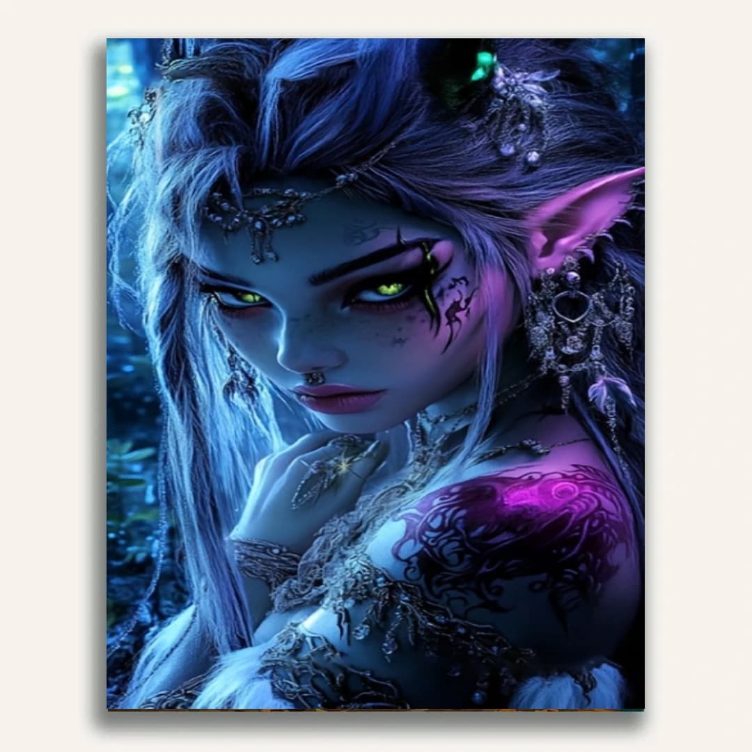 Acrylic Paint By Numbers Anime Theme Painting By Numbers on Canvas Coloring By Number for Adults Paint Digital Art