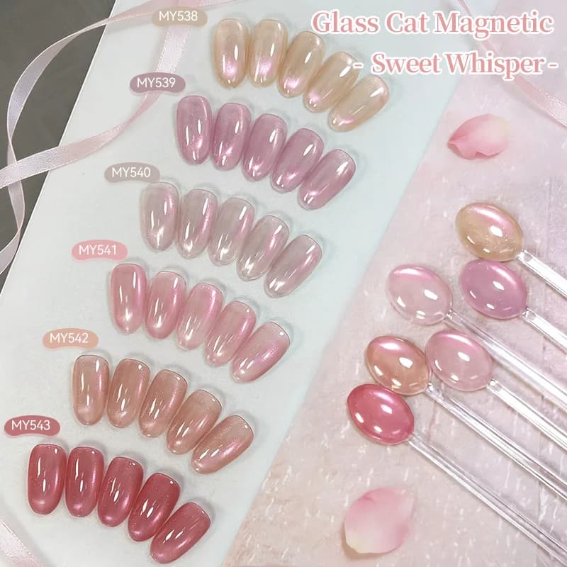 BORN PRETTY 10ml Glass Cat Magnetic Gel Nail Polish Sparkling Water Light Semi Permanent Soak Off UV Gel Varnish Manicure Nails