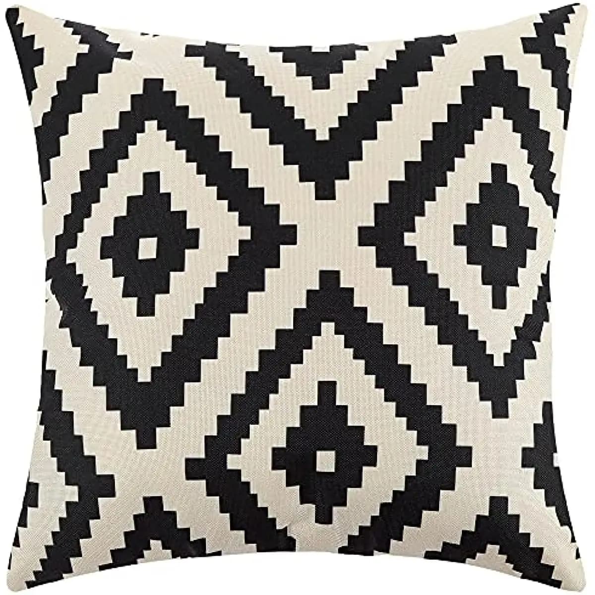 45 x45cm cushion cover, modern pillow lining, decorative pillow for sofa bed for self chair in geometric linen