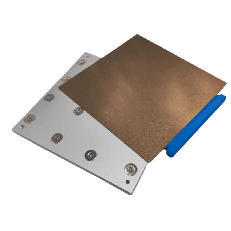 Funssor allegato Gasherbrum K3 stampante 3d magnete ad alta temperatura MIC6 letto piastra di costruzione letto foglio PEI 6mm 180x180mm