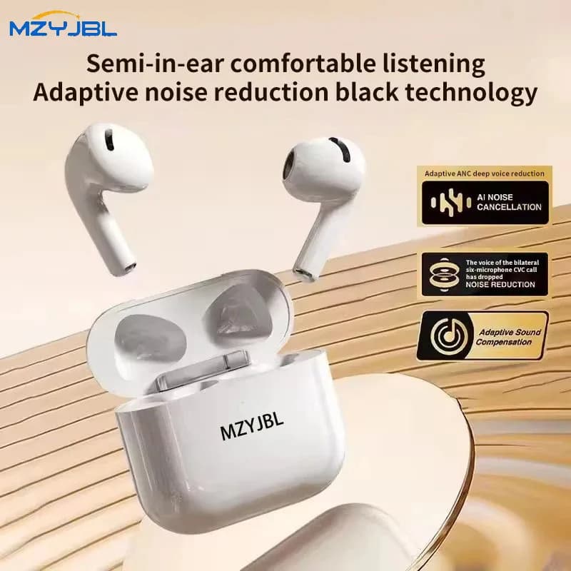MZYJBL 7 Bluetooth TWS Headphones, Wireless Headphones with Touch Control, Waterproof, for Gaming and Sport