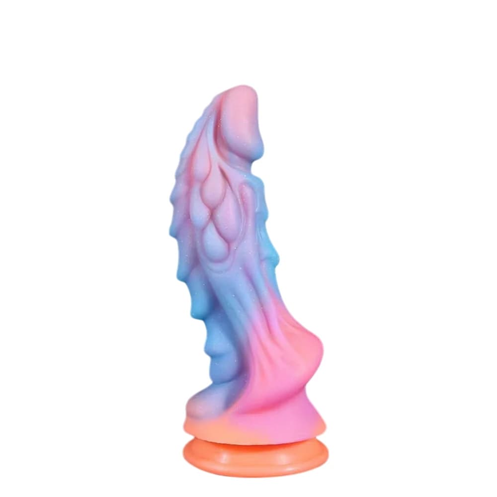 Giocattoli realistici del sesso del dildo del mostro Dildo anale enorme con forte ventosa per il gioco pratico, vibratori spessi del silicone liquido per adulti