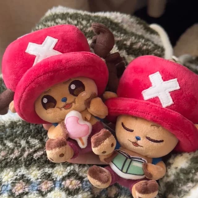 Autentico Hot Toys One Piece Tony Tony Chopper Cosbi Series Charm Blind Box Statuetta Anime Unisex Regalo di Compleanno