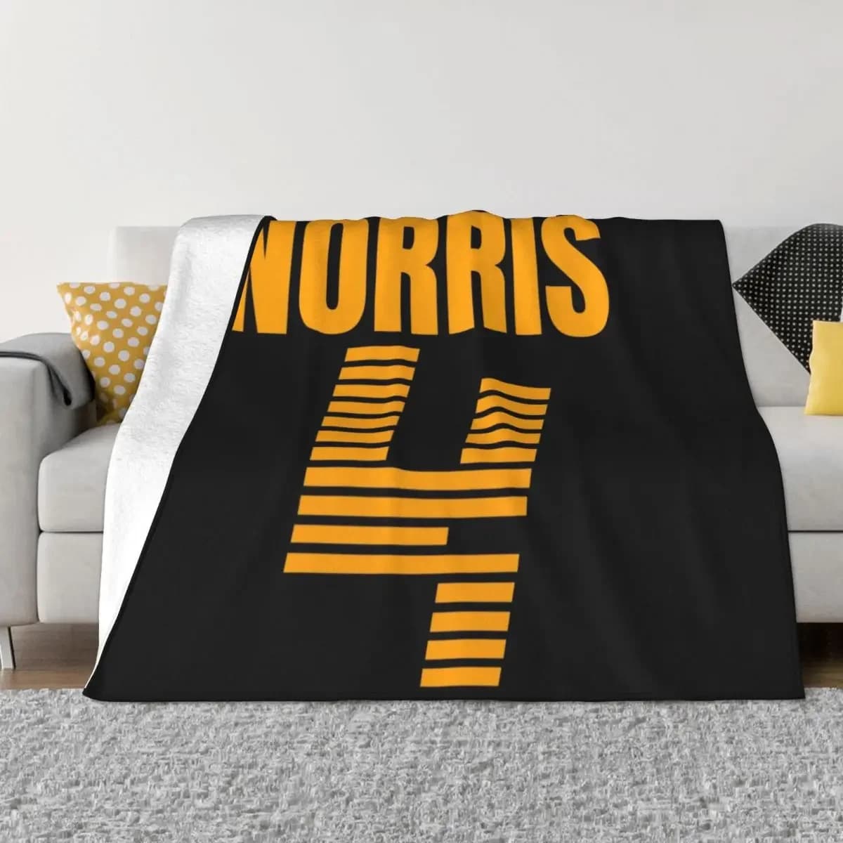 Ando Norris 4 coperta da tiro soffice Shaggy per coperte da divano