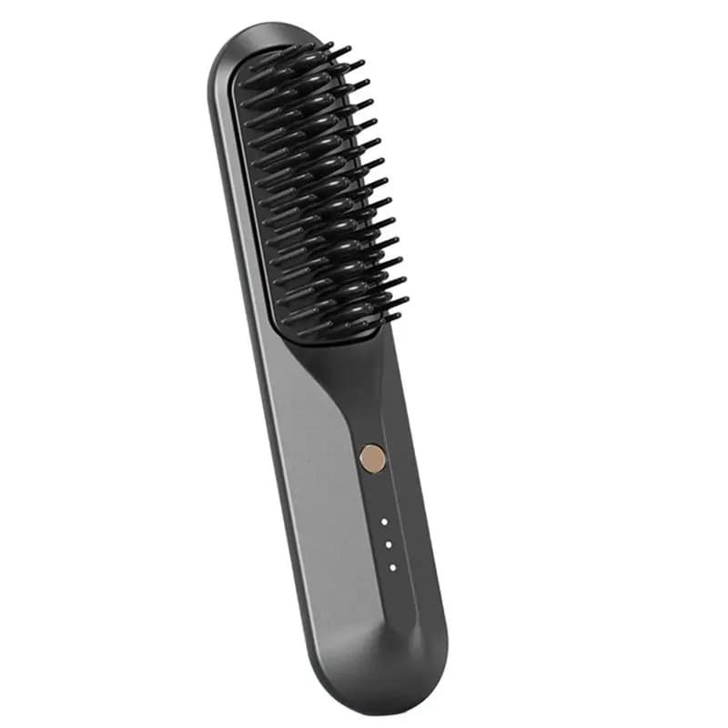 FZFZ Pettine caldo ricaricabile Spazzola per capelli senza fili Piastra per capelli Pettini per pressatura a caldo Pettine elettrico Anti bruciare Riscaldamento rapido