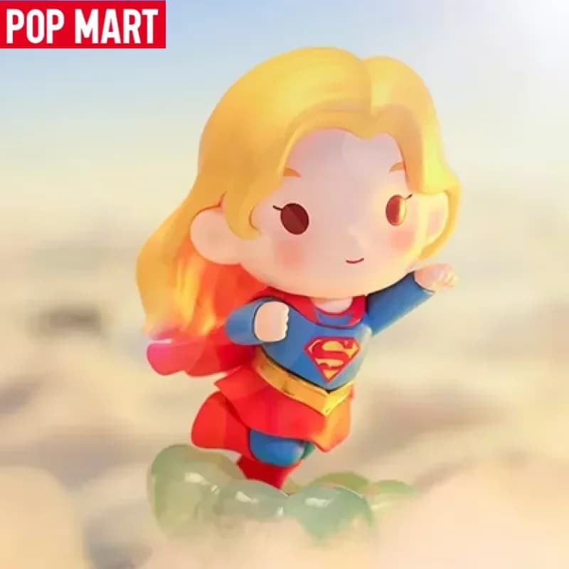 POP MART X DC Justice League Series Blind Box Guess Bag Mystery Box Toys Doll Cute Anime Figure Desktop Ornaments Gift Girl