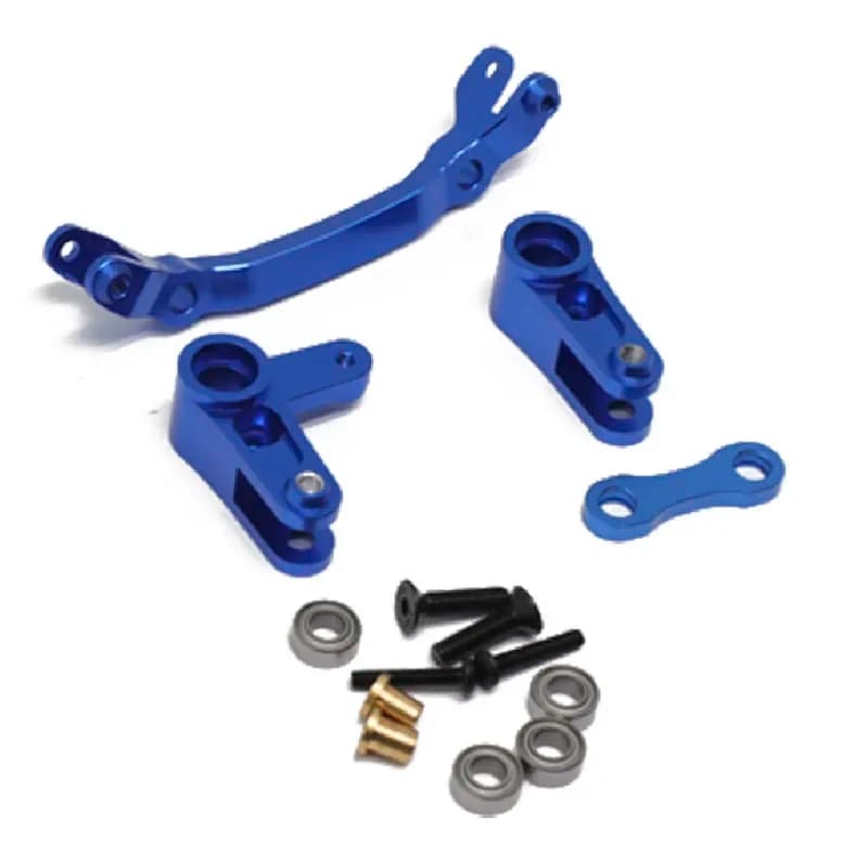 Campanella dello sterzo in lega di alluminio e collegamento dello sterzo con cuscinetto a sfere per 1/10 Arrma Senton 4X4 Granito 4X4 Typhon 4X4 Big Rock