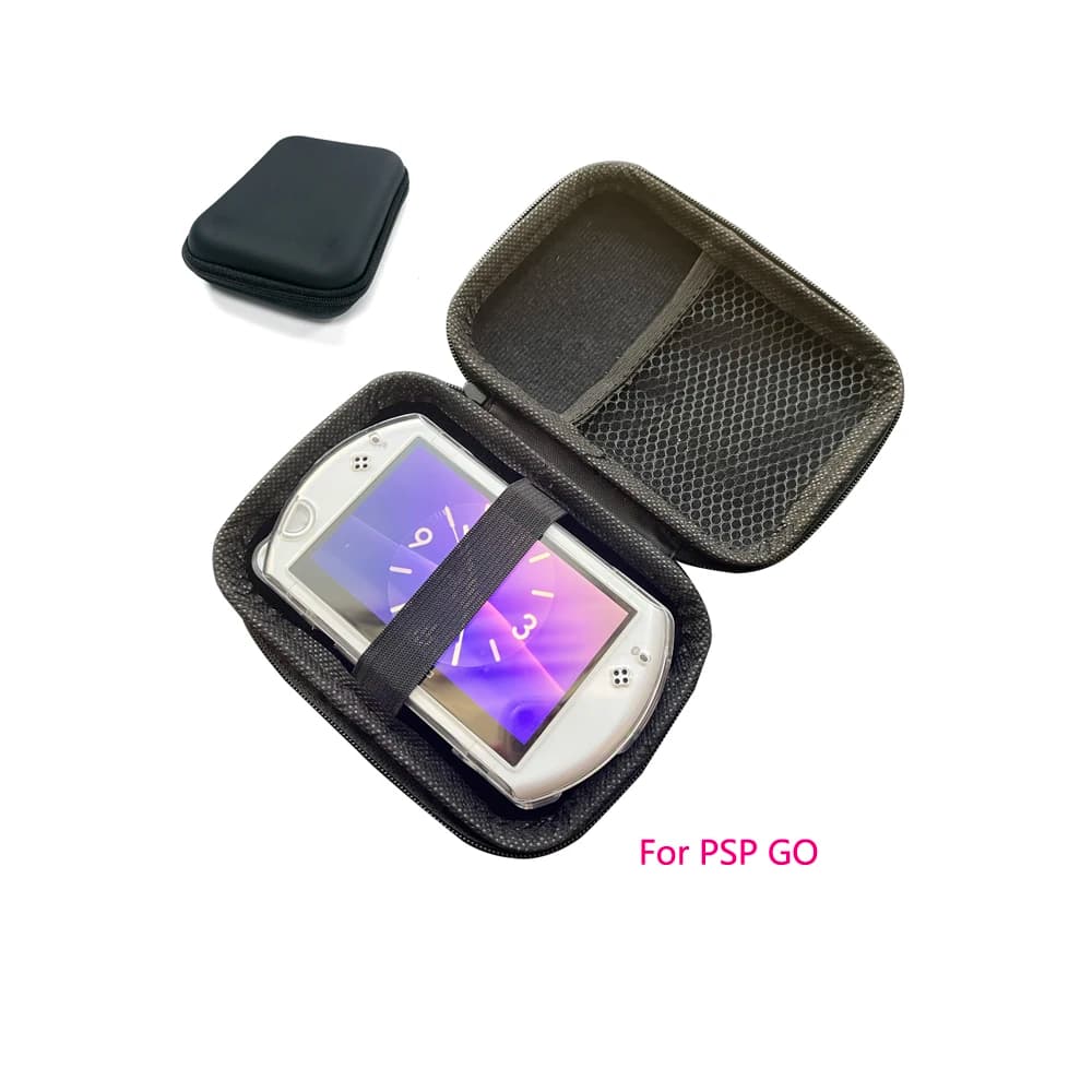 Custodia rigida in EVA per psp go borsa per il trasporto custodia protettiva per il trasporto borsa protettiva per console di gioco
