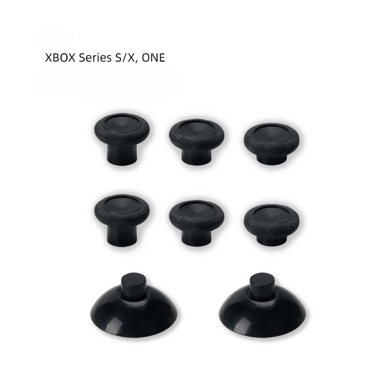 ThumbsGear Thumbstick intercambiabile, base in plastica a 3 altezze, 2 disegni di impugnatura per Xbox Series X/S, controller Xbox One