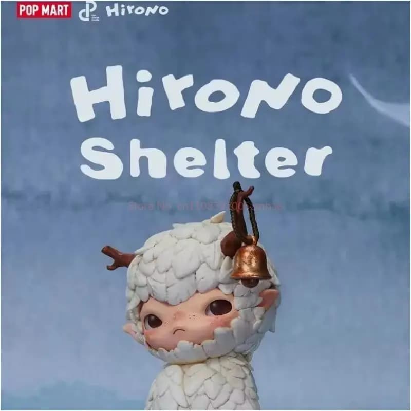 Disponibile - POP MART Hirono Shelter Series Blind Box - Giocattoli Anime, Modellini Cartoon, Scatola a Sorpresa, Mystery Box, Decorazioni per la Casa, Regali