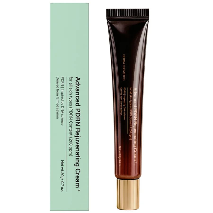 Advanced Regenerative Cream PDRN, 99% Pure Salmon DNA, Collagen Gel with Niacinamide, Skin Repair, Skincare Inspired
