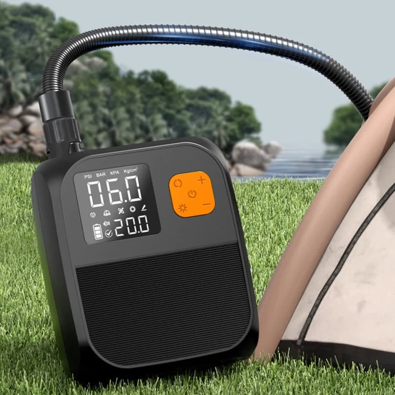 Pompa ad aria SUP 25PSI Pompa elettrica per paddle board Pompa elettrica portatile per stand up paddle board gonfiabile Kayak Barche all'ingrosso