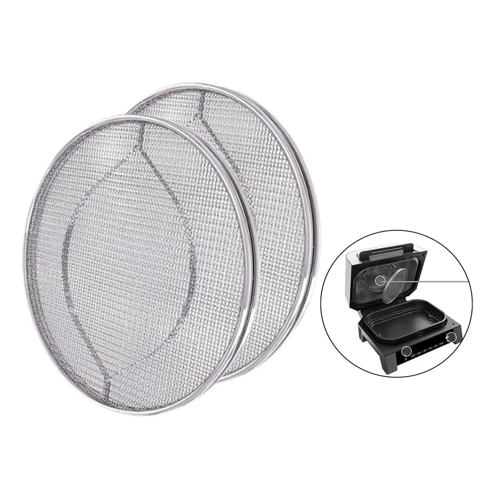 2x spray screen for air fryer with stainless steel spray protection for Fg551 BG500