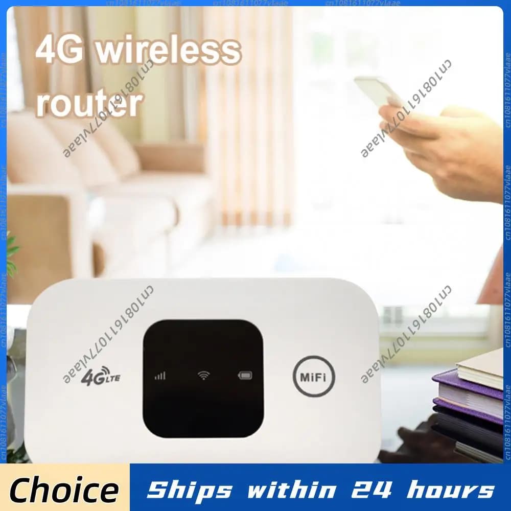 4G Lte Router Wireless Wifi 150Mbps Pocket Hotspot with SIM Card Slot Repeater 2600mah Outdoor Portable Mobile Router Modem