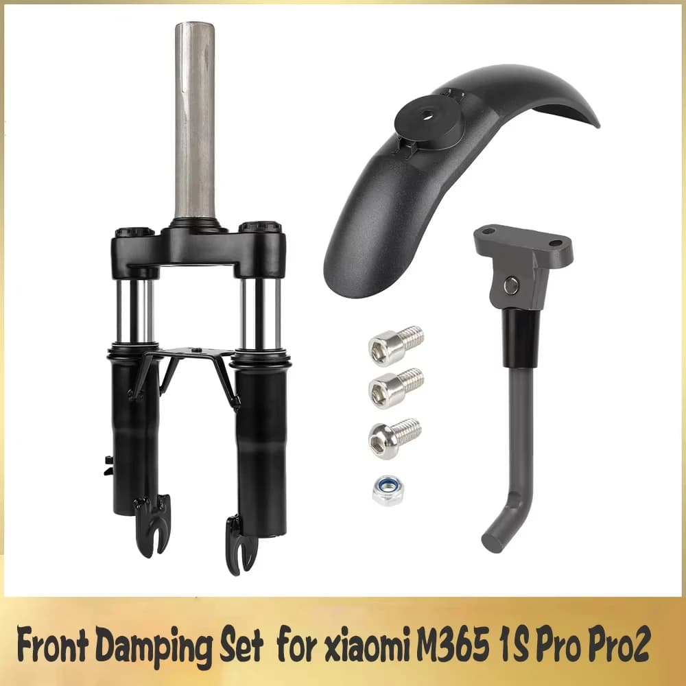 1Set Scooter Elettrico Parte di Assorbimento Degli Urti Posteriore Kit Sospensione Posteriore Per Xiaomi Norma Mijia M365 1S Pro Pro2 Forcella di Sospensione Anteriore