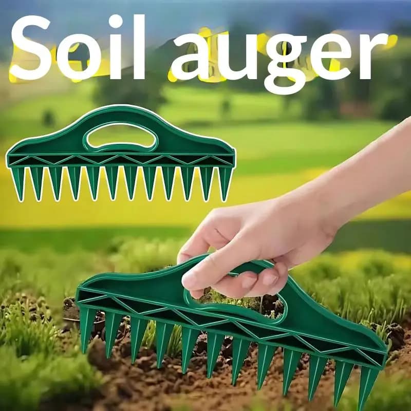 Spargiseme Portable Manual, Gardening Tool, Ground Drilling Machine, Garden Seminator, Lawn, Aiuole - Semi Dissodator