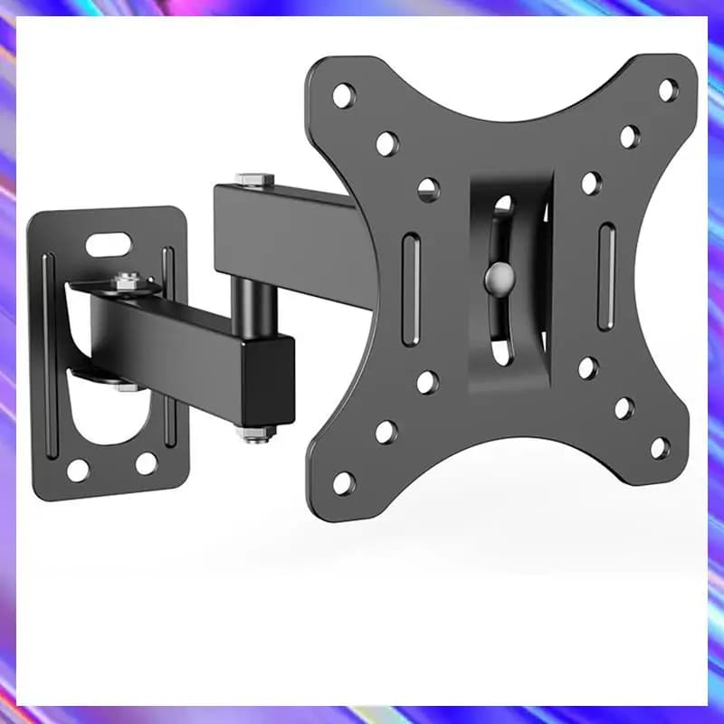 A24U Swivel Tilts Adjustable Full Motion TV Wall Mount Bracket 10-32 Inch Corner Holder Support Monitor Stand