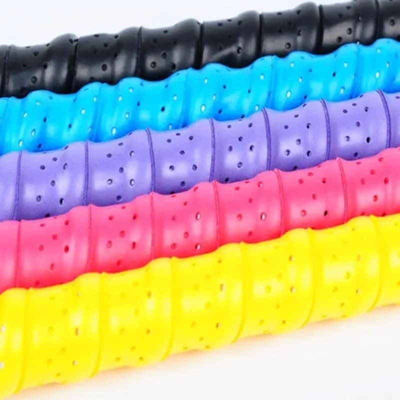 M5TC 60 Pcs Tennis Racket Overgrips Anti-skid Badminton Racquet Non-Slip Tape Wraps Fishing Rod Sweatband
