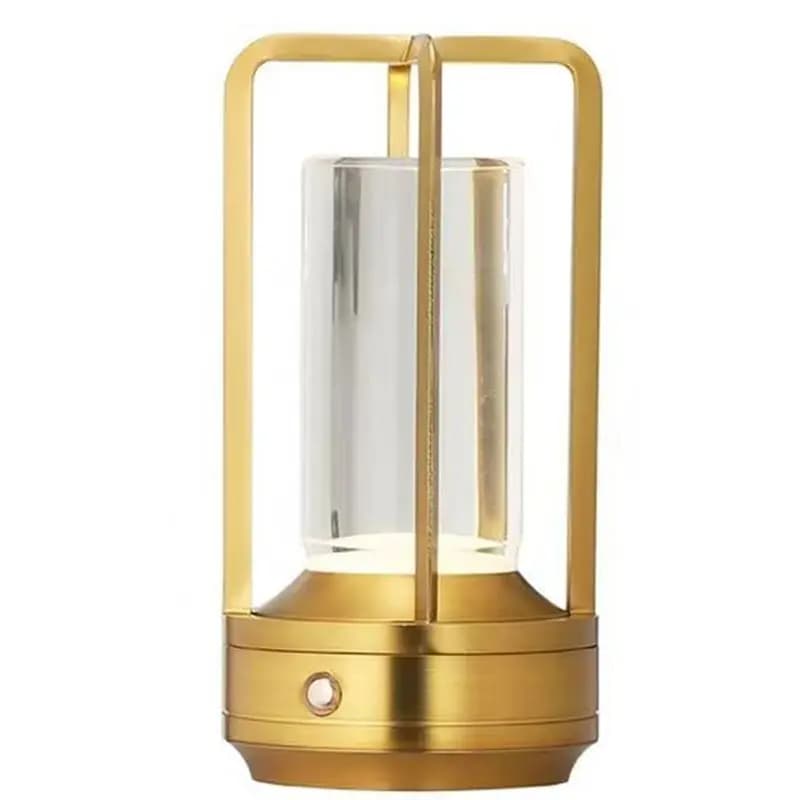 Cordless LED Table Lamp, Portable Rechargeable Desk Lamp For Outdoor Camping, Ambience Bedside Night Light