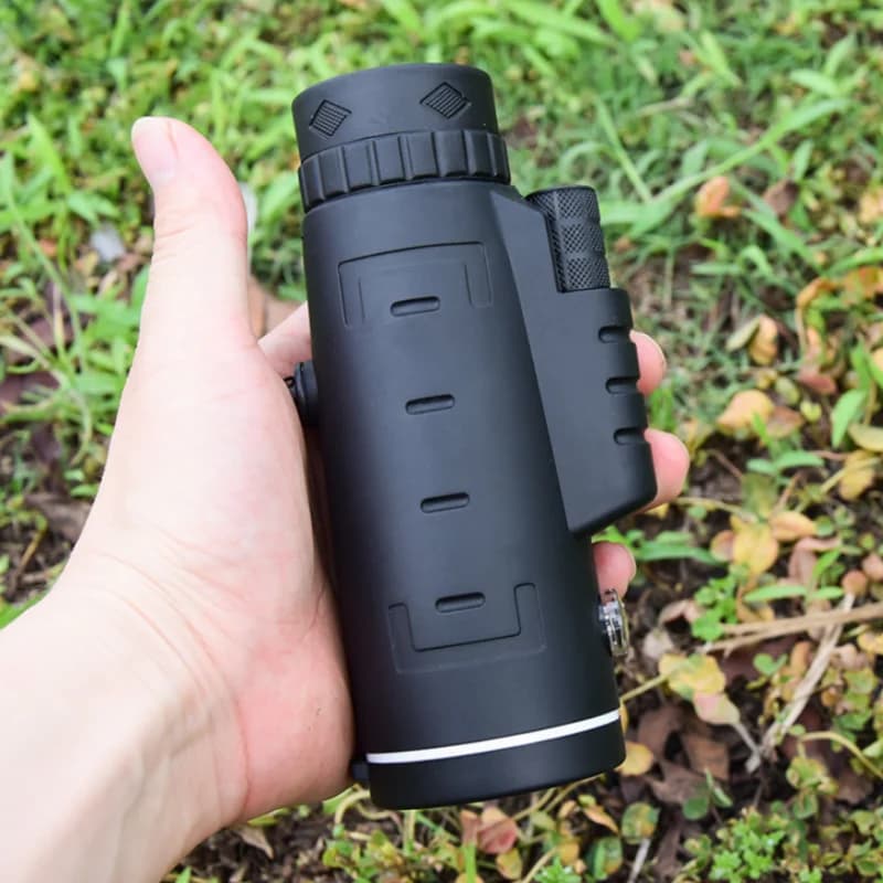 Binocolo portatile potente HD 40X60 con zoom, telescopio professionale a lungo raggio, monoculare per scarsa illuminazione, ideale per il campeggio