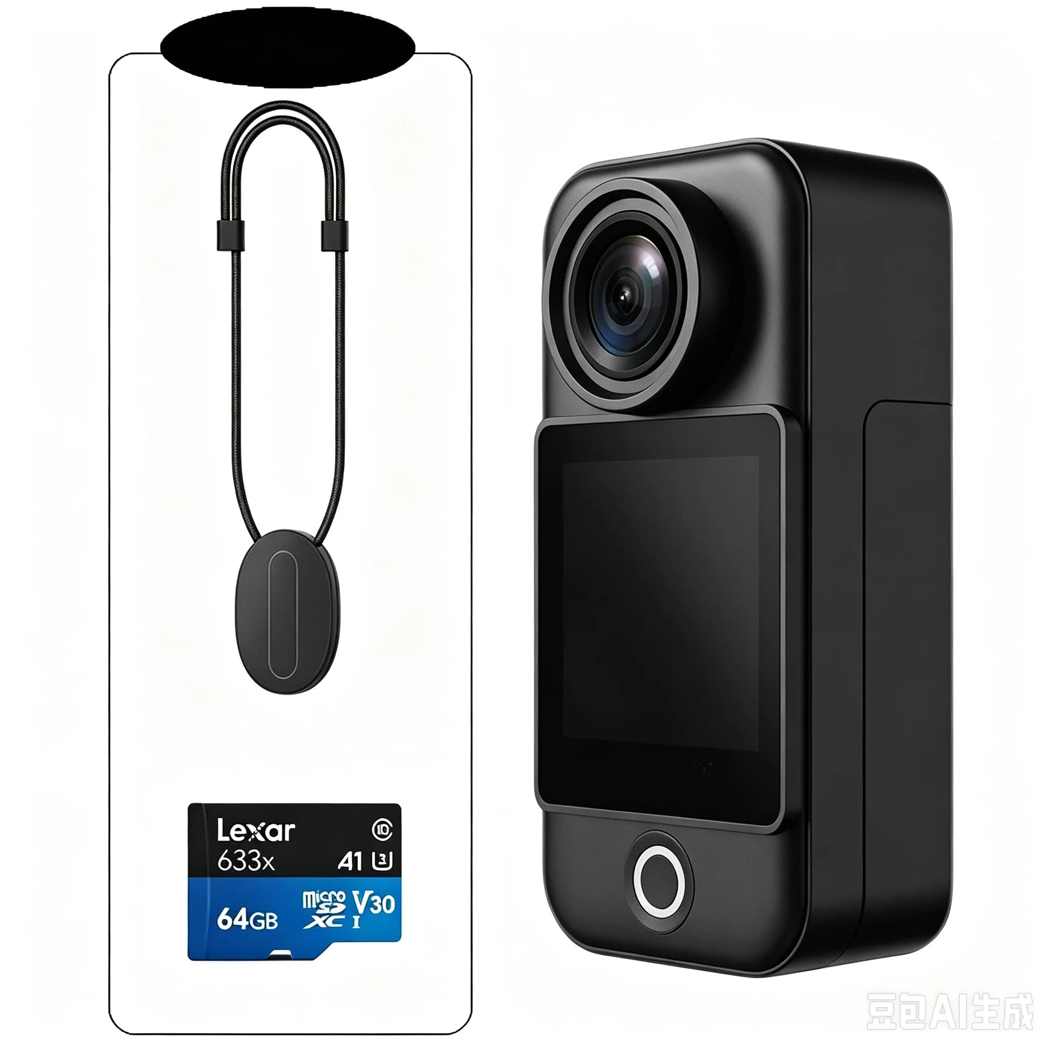 Pocket Action Camera 4K/2.7K/1080P 30FPS 6-Axis GYRO Image Stabilization Super Night Vision 5G WiFi Remote Webcam Sports DV Cam