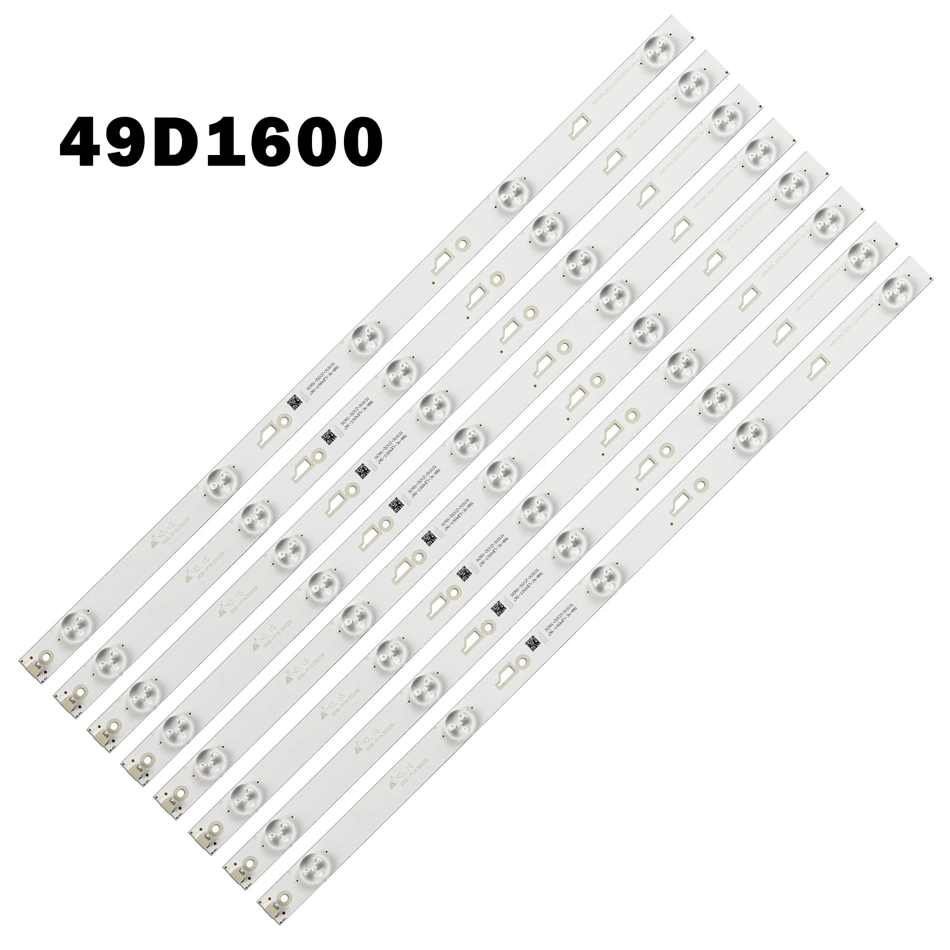 LED strip For Ple-49s07fhd 49FB3103 Ple-49s07 49D1600 CRH-AT493030080569QREV1.0 0DM ODM 49_D1600 8X5 LX20160826