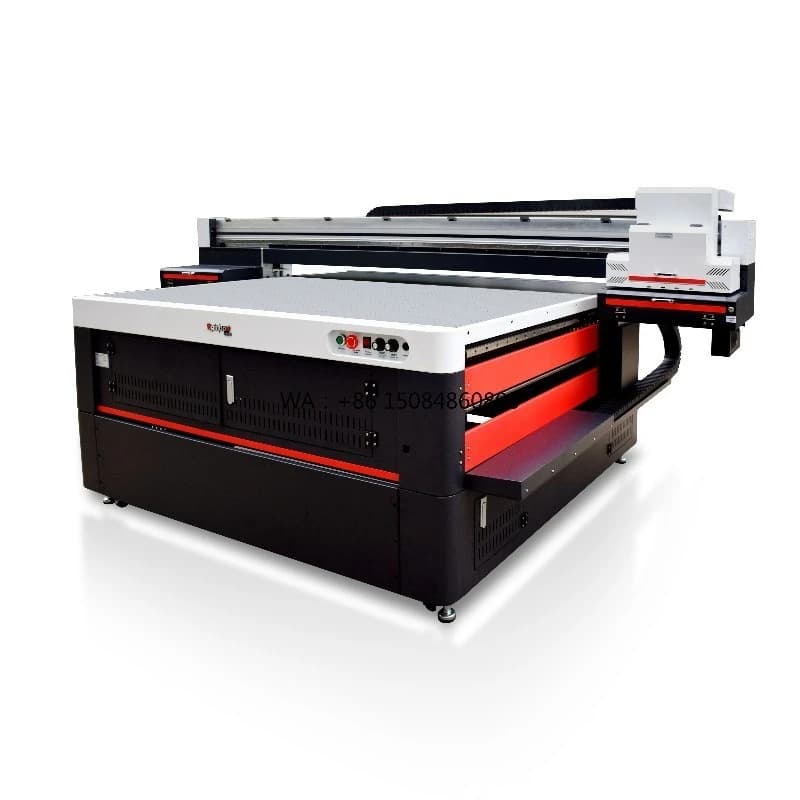 6090 UV DTF Flatbed Printer Suction Platform Industrial Equipment For Acrylic Metal Glass Plastic Advertising
