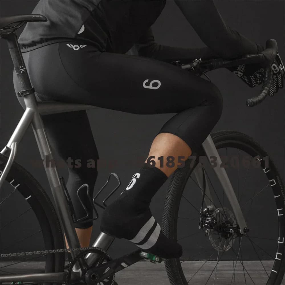 Twin Six Men's Cycling 3/4 Pants MTB Sports Bike TrousersTights SportsWear Breathable 9D Gel Pad Cycling Shorts Maillot Ciclismo