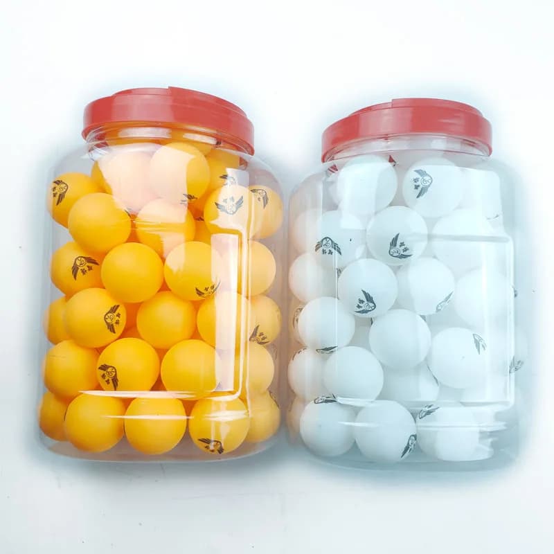 Ping pong 40mm macchina da portata senza cuciture 60 pezzi una palla da intrattenimento per il tempo libero della lotteria del secchio