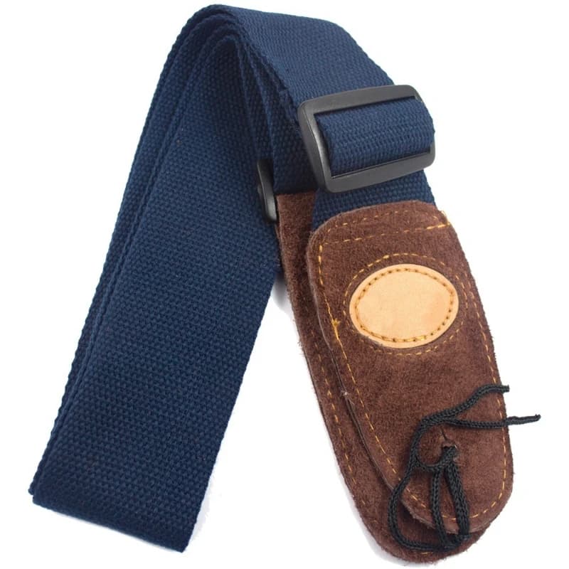 2026 Guitar Strap Adjustable Pure Cotton Guitar Strap Acoustic Electric Bass Guitar Musical Accessories Optional Guitar Picks