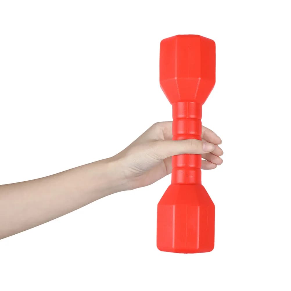5Pcs Children Barbells Plastic Small Dumbbells Bright Colors Safe Ergonomic Design Exercise Fitness Equipment for Kindergarten