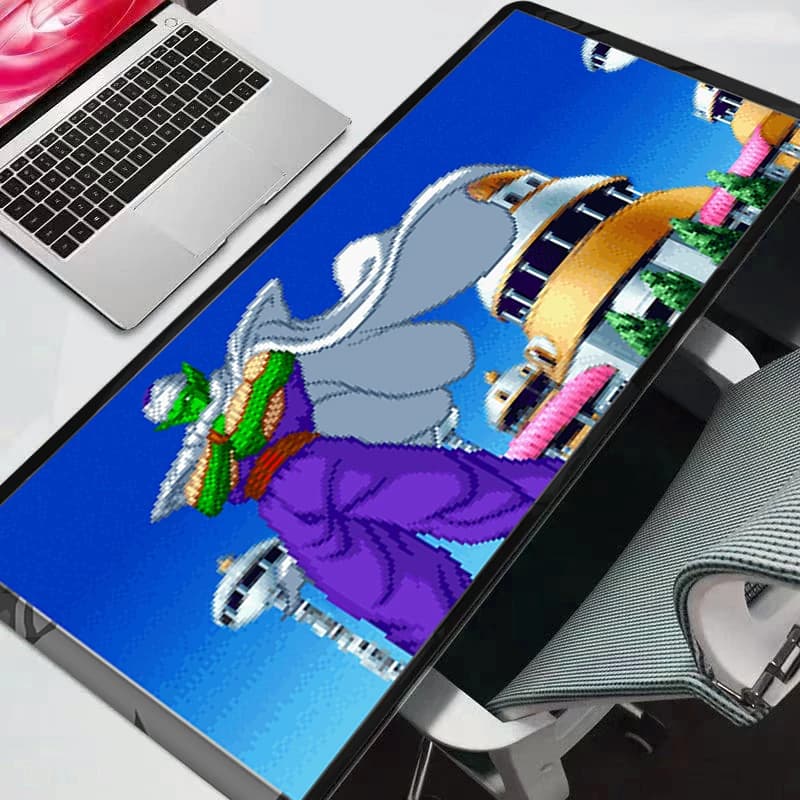 Tappetino per mouse grande da gaming Dragon Ball DBZ, tappetino da scrivania per PC anime per gamer, per CS:GO, LOL, laptop grande, tappetino per mouse kawaii