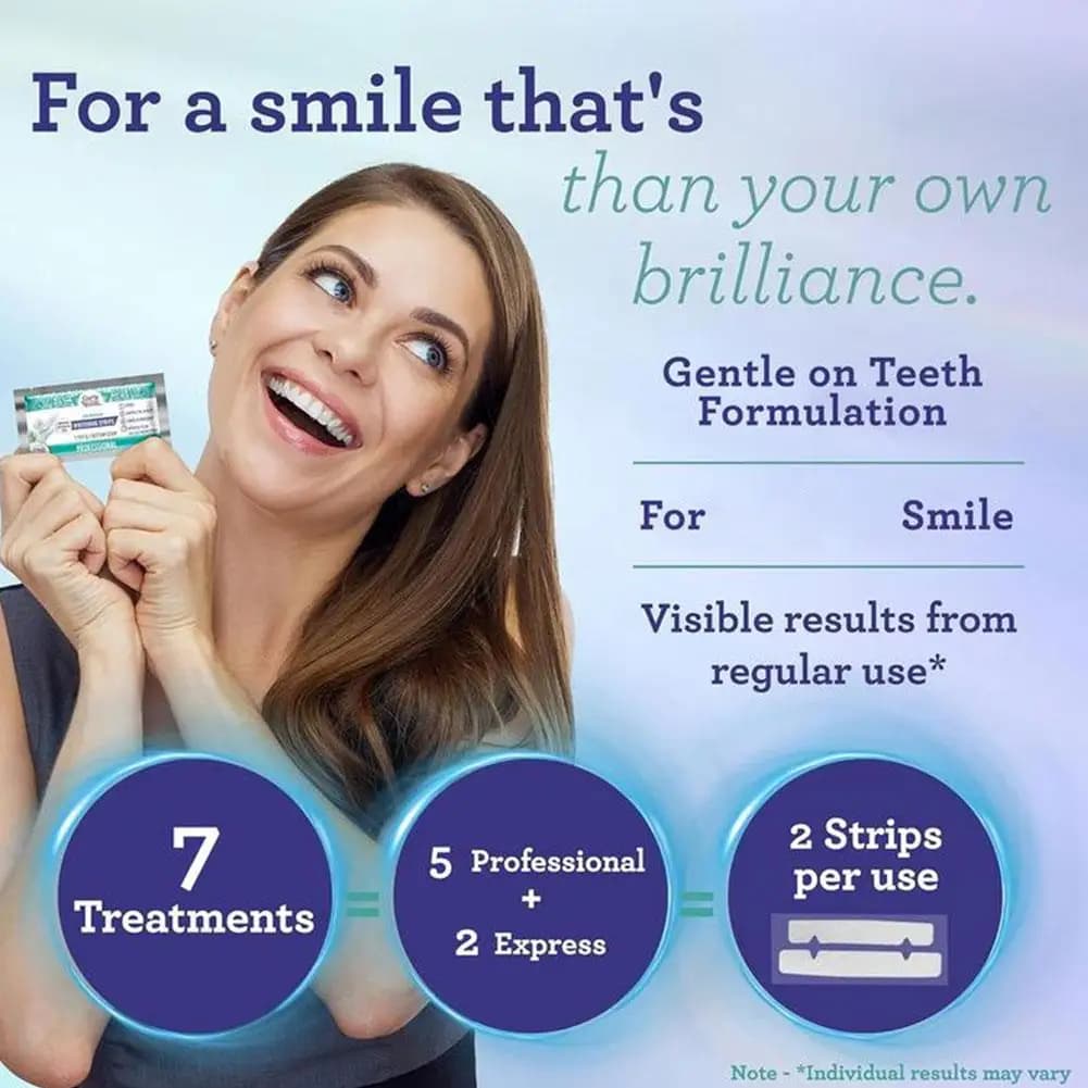 Whitening patch for teeth care to mint and coconut taste Remove yellow plaque Enlighten teeth Refresh breath Gently care gums
