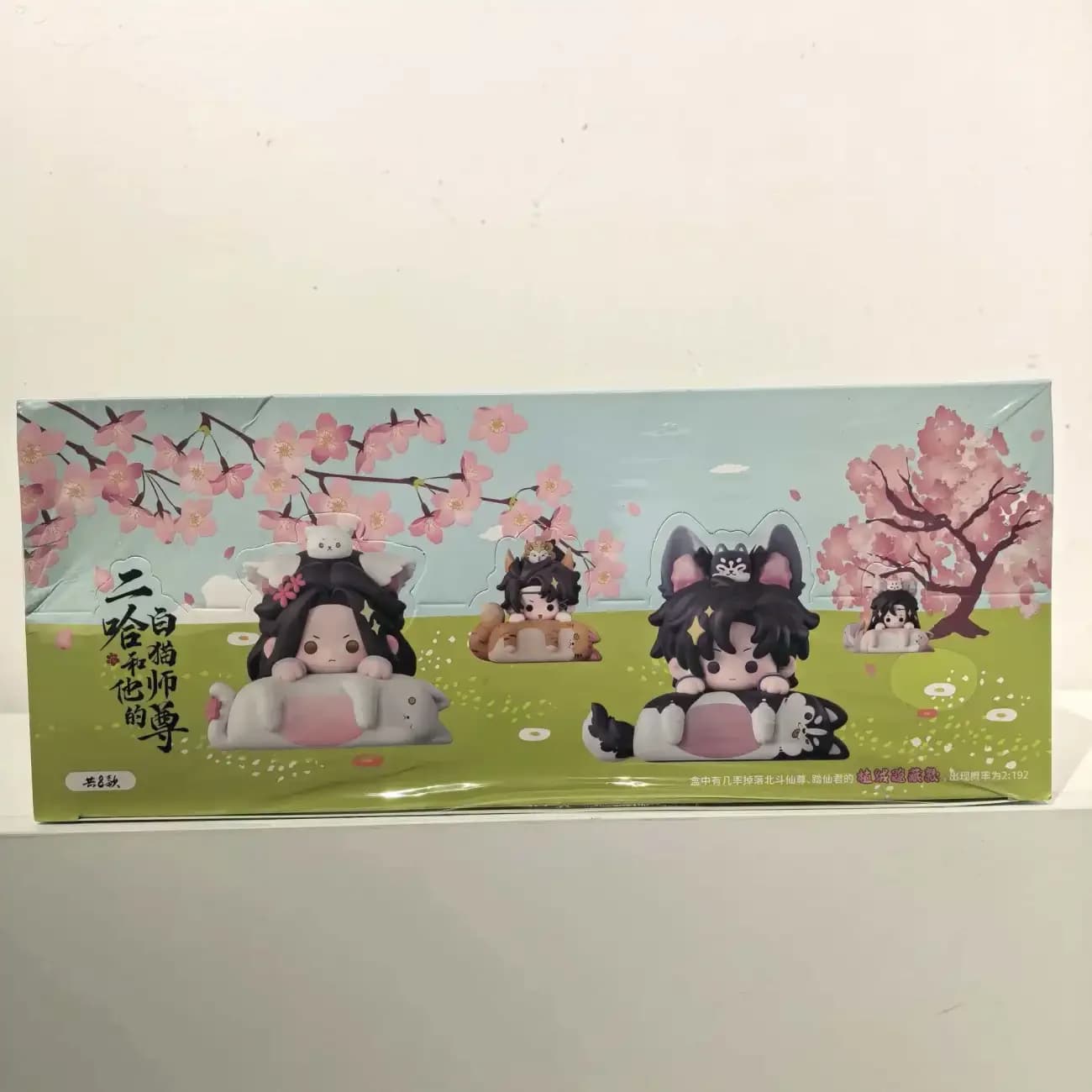 Maileweimei Mystery Box Cute Figurines Acg The Husky And His White Cat Shizun Sticker Series Birthday Christmas Gifts For Adult