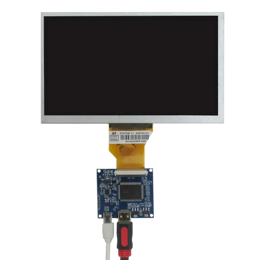7 Inch AT070TN90 Screen Display LCD Monitor Driver Control Board Mini HDMI-Compatible For Lattepanda,Raspberry Pi Banana Pi PC