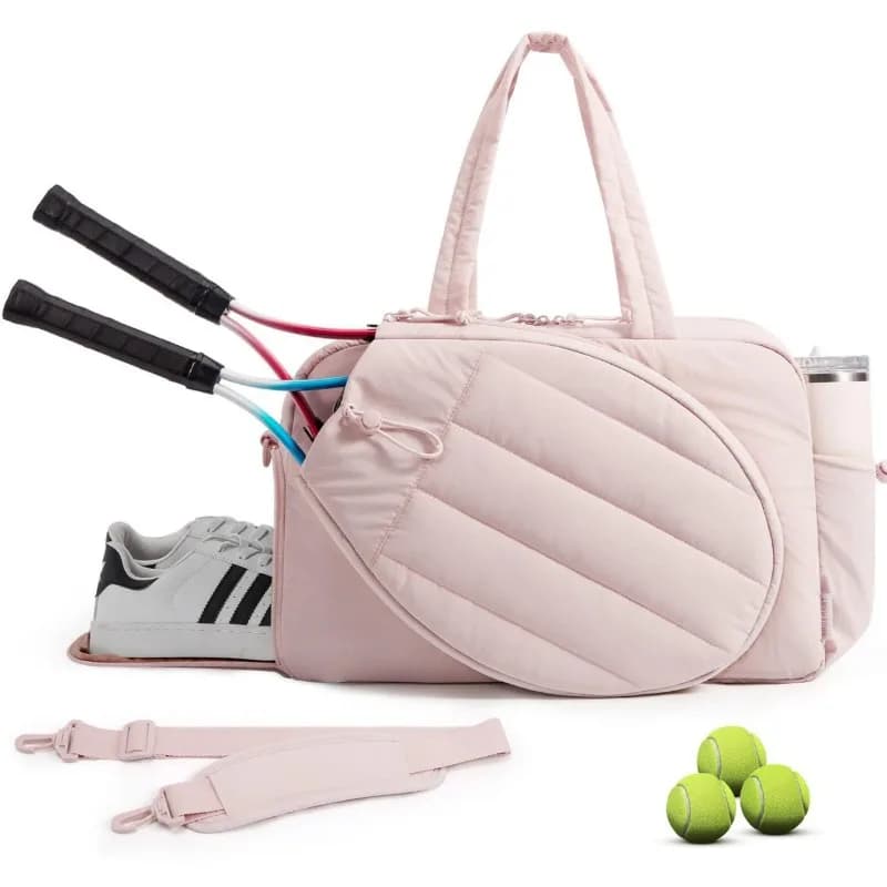 New Tennis Pick Racket Bag Fashionable and High-quality Sports Storage Bag Large Capacity Independent Shoe Compartment Handbag