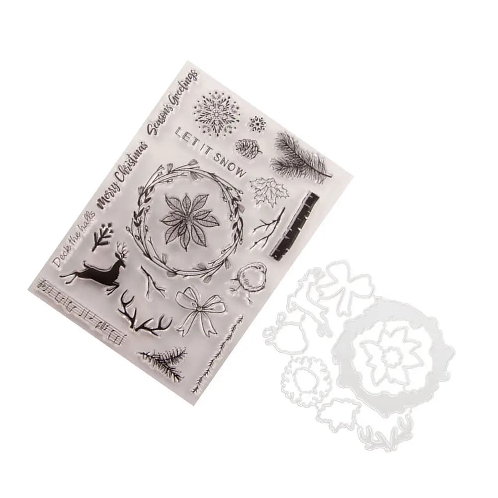 Post Decoration Stamps Scrapbook Card Making Clear Embossing Paper Dies Diary Books Craft for Rubber Handmade Map Kit