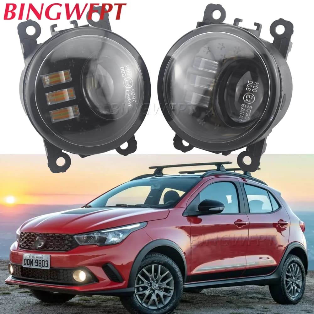 Fendinebbia a LED per Fiat Sedici Panda 500 Punto Evo Doblo Tipo Wagon Ducato Argo 358 2016-2021 fendinebbia fendinebbia faro