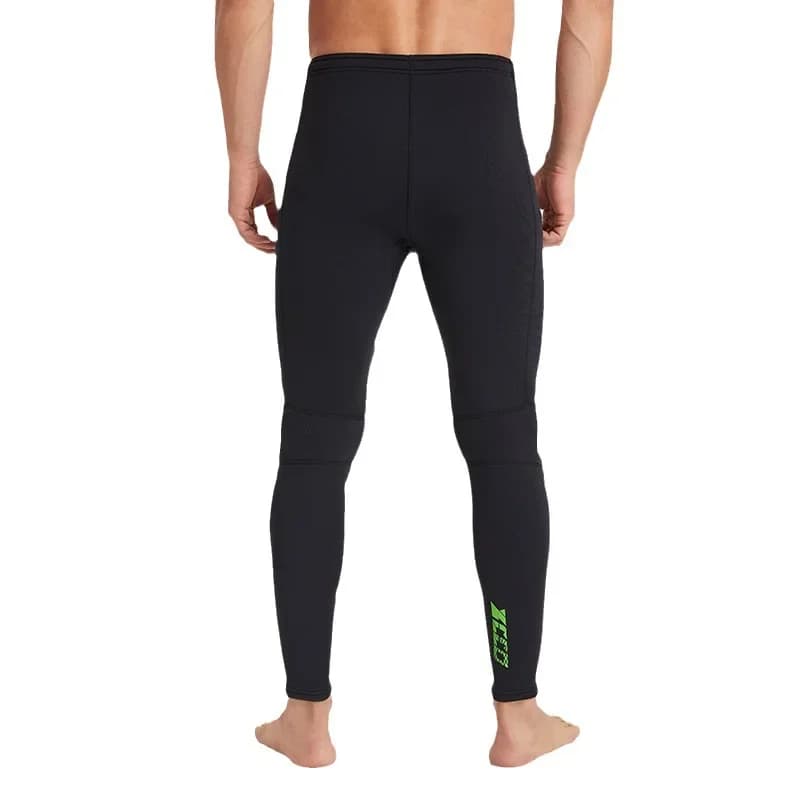 Pantaloni da Immersione Flessibili da 3 mm, Caldi da Uomo, Protezione Solare da Donna, per Surf, Nuoto, Invernali Ispessiti, Modello Traceway Split