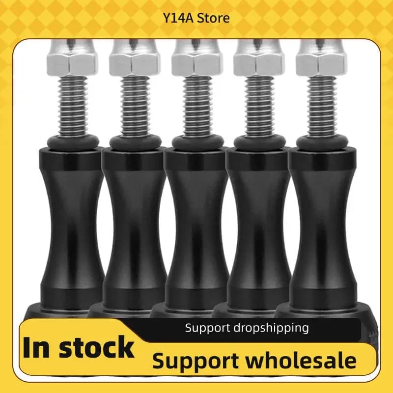 Y14A Inch Mounting Aluminum Bolt Dado 1/4 inch Screw for Gopro 13 12 10 9 8 DJI Osmo Action 5 Pro 4 3 Insta360 X5 X4 Camera Accessories