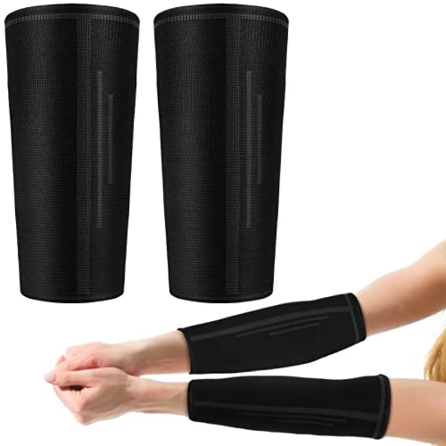 3 Pairs Volleyball Arm Sleeves Volleyball Compression Forearm Sleeves Passing Hitting Arm Guards for Men Women Teens Youth