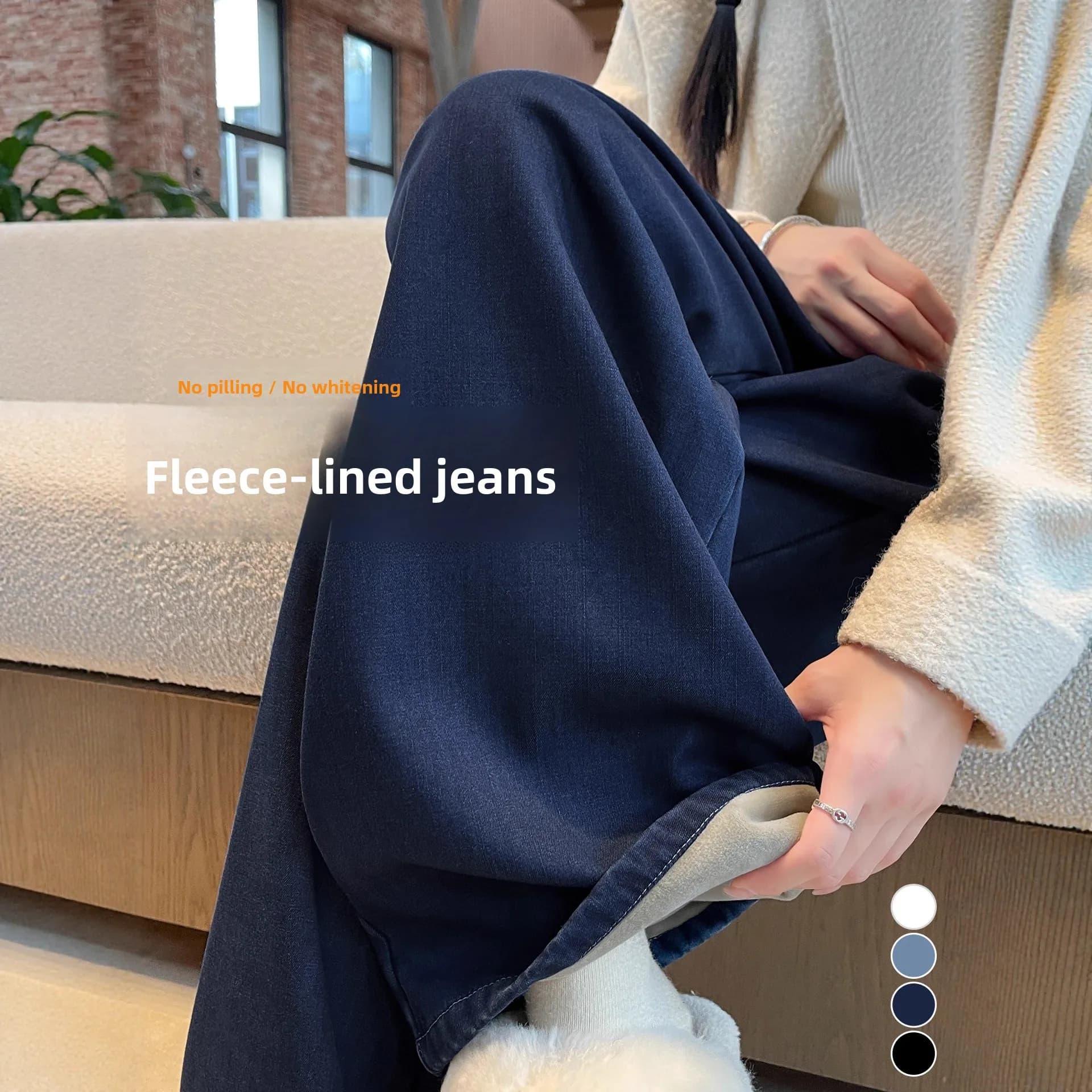 Summer Women's Loose Wide Leg Jeans High Waist Trousers Baggy Pants Casual Fashionable Deep And Light Color Options