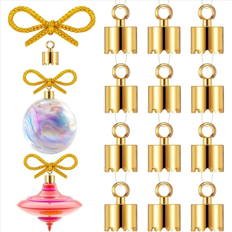 【RECOMENDAR】Christmas Tree Ornament Making Kit 12 Set Wood Turning Tool Hanging Decorations For Xmas Tree