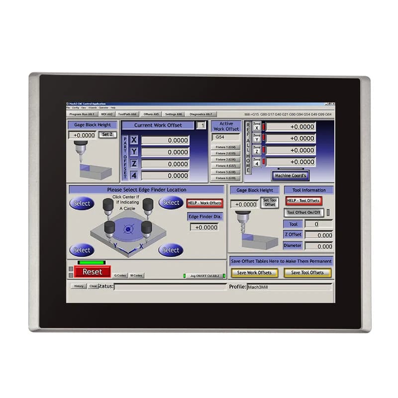 Industrial Wall Mount 15 Inch Tablet Countertop Desktop Touch Screen AIO Pen Display Drawing Panel PC